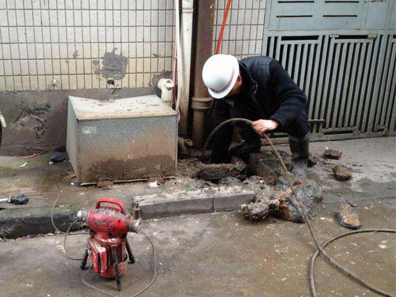 仲巴疏通下水道-洗菜池疏通